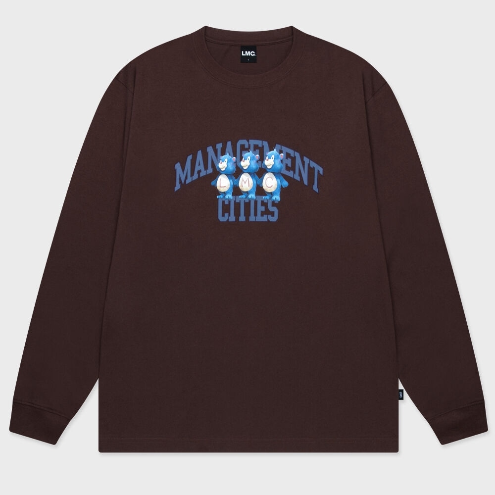 LMC アスレチックベアロングシルバーティーブラウン