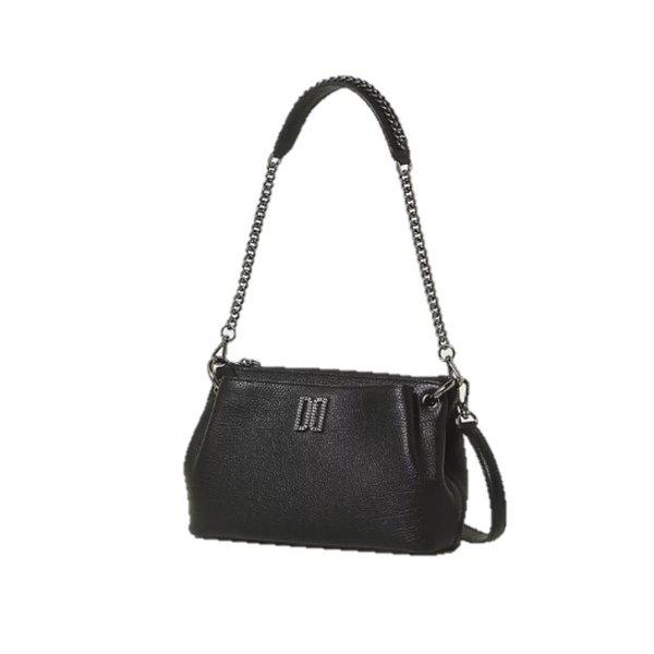 AK水原店 ハンドバッグ アンティークチェーンDD装飾 ブラックショルダーバッグ S DCBA4E345 39,275円