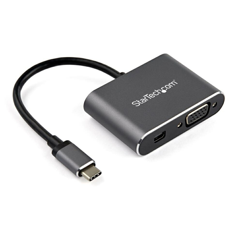 StarTech.com [CDP2MDPVGA] USB Type-C マルチ変換アダプタ Min