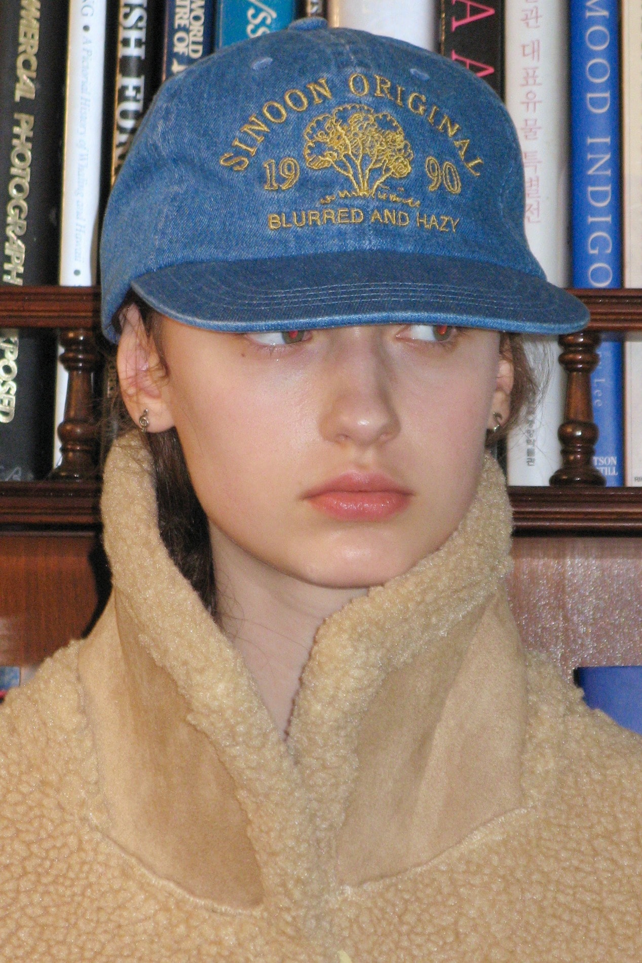 TREE DENIM BALL CAP (BLUE)