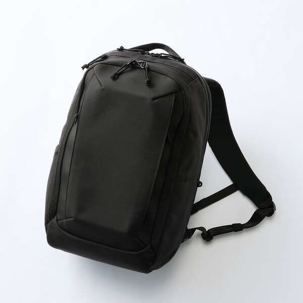 エレコム MNL CITY PACK CORDURA Ballistic ～15.6インチ対応 ビジネスバックパック 21L 撥水加工（ブラック） BMMNLBP02BK