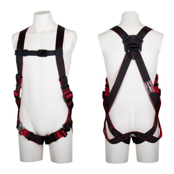 ツヨロン レヴォハーネス TH508OTBKRL ワークサポート 保護具 安全帯 ハーネス２丁