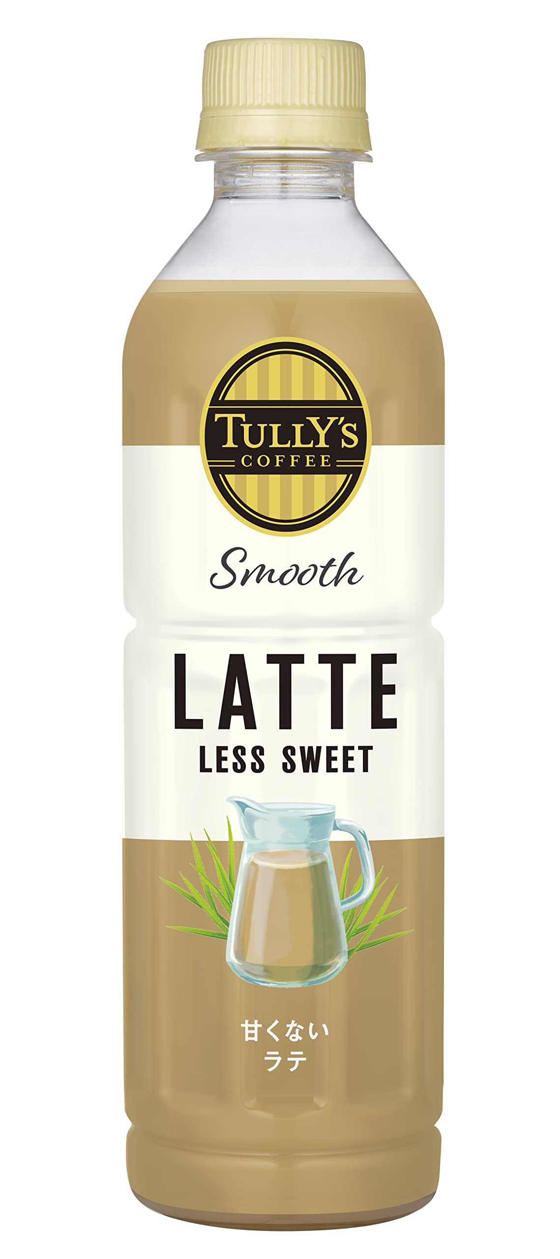 TULLYS COFFEE(タリーズコーヒー) スムース 甘くないラテ 430ml×24本