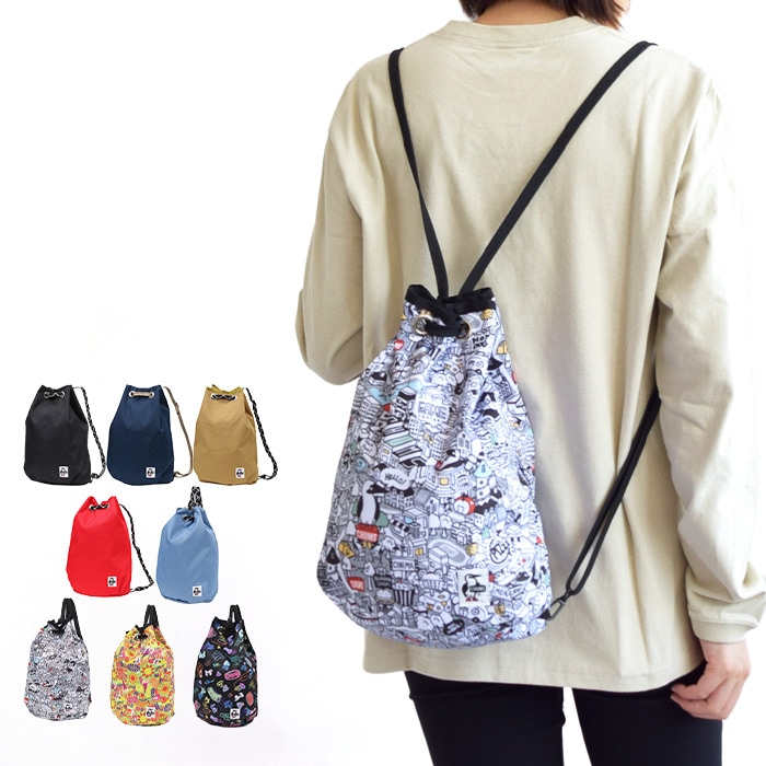 【2024秋冬新作】 バッグ ショルダーバッグ ボディバッグ ナップサック ワンショルダー リサイクルワンショルダーボンサック メンズ レディース ユニセックス CH60-3727