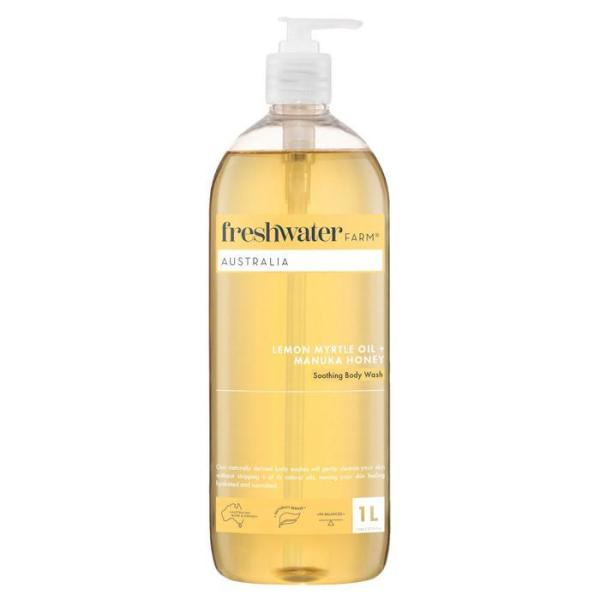 Freshwater Farm フレッシュウォーターファーム レモンマートル マヌカハニーボディウォッシュ 1L 天然オーストラリア産