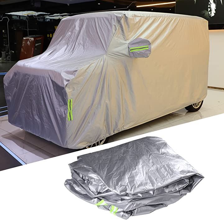 車カバー ボディカバー 車体カバー 軽自動車 保護カバー カー用品 収納袋付き 四季対応 ホンダ N-BOX JF3 JF4 2017-2021に適用