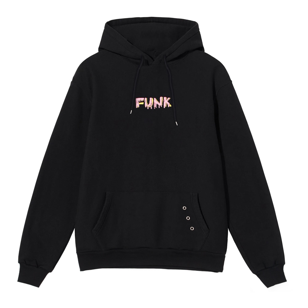 MELTING FUNK HOODIE black