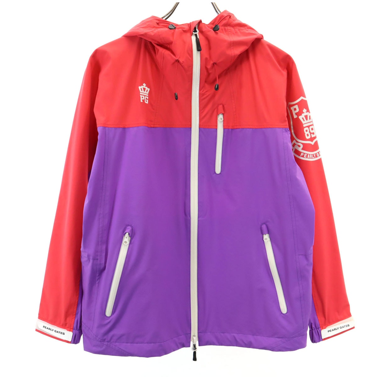 ゴルフ レインジャケット パープル レディース 古着