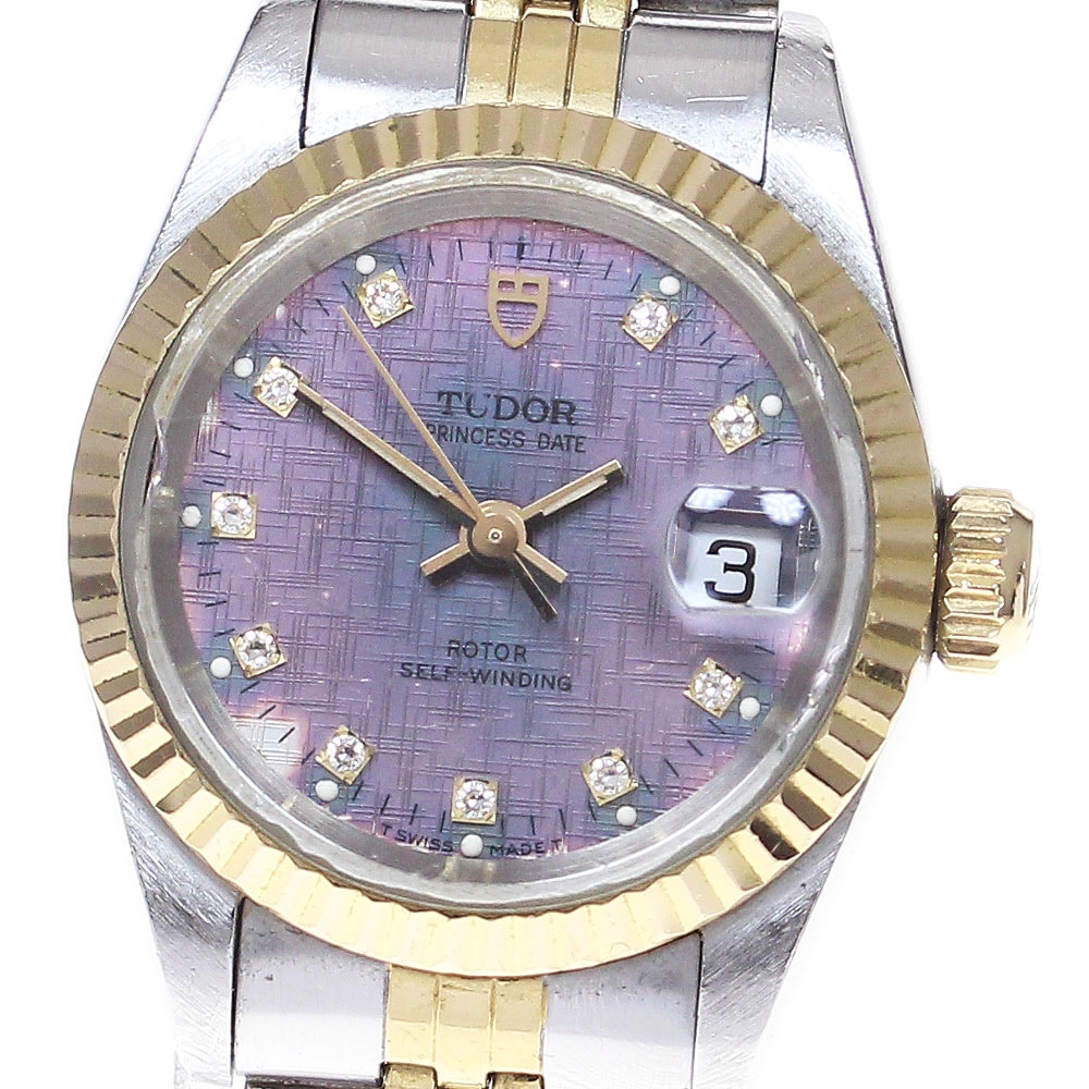 チュードル TUDOR 92413 プリンセスデイト cal.2671 自動巻き レディース _825980【中古】
