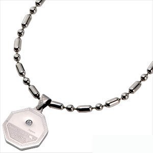 HEARTZ ハーツネックレス スーパー メタリック 八角形 約55cm 64,900円