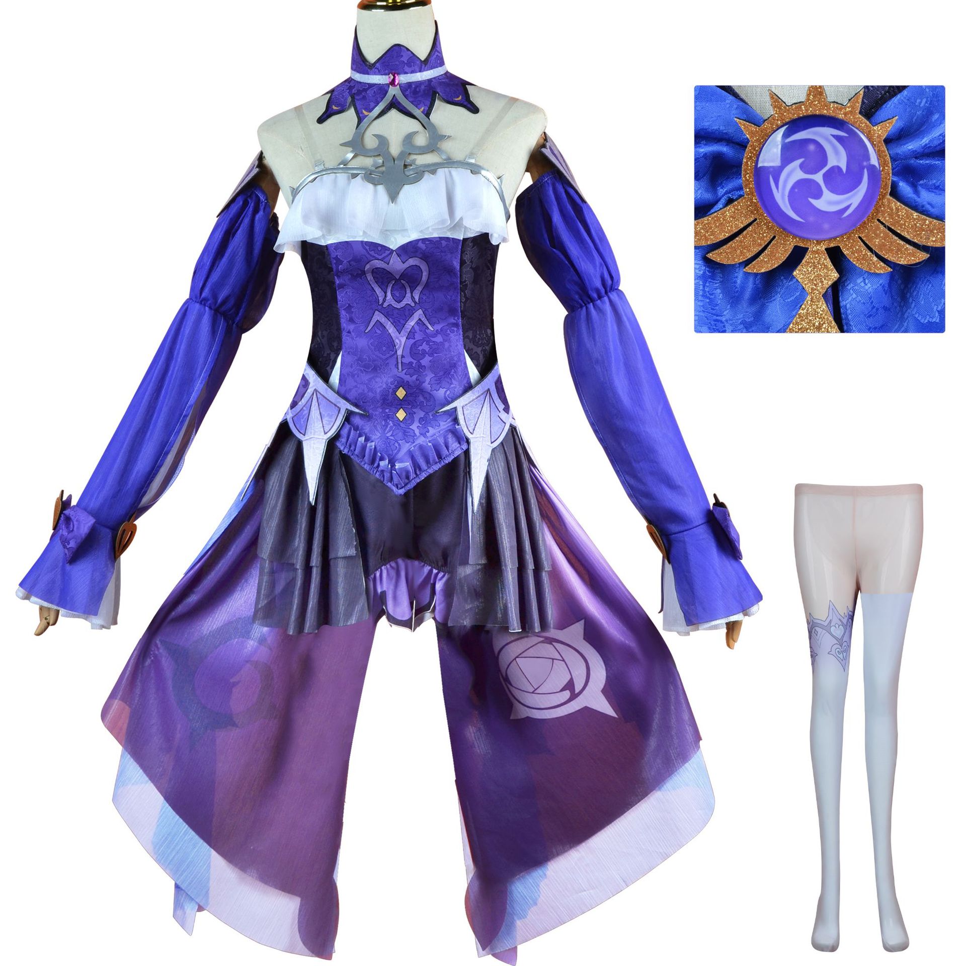 原神cos服菲谢尔皮肤极夜真梦皇女cosplay动漫服装c服女 7,195円