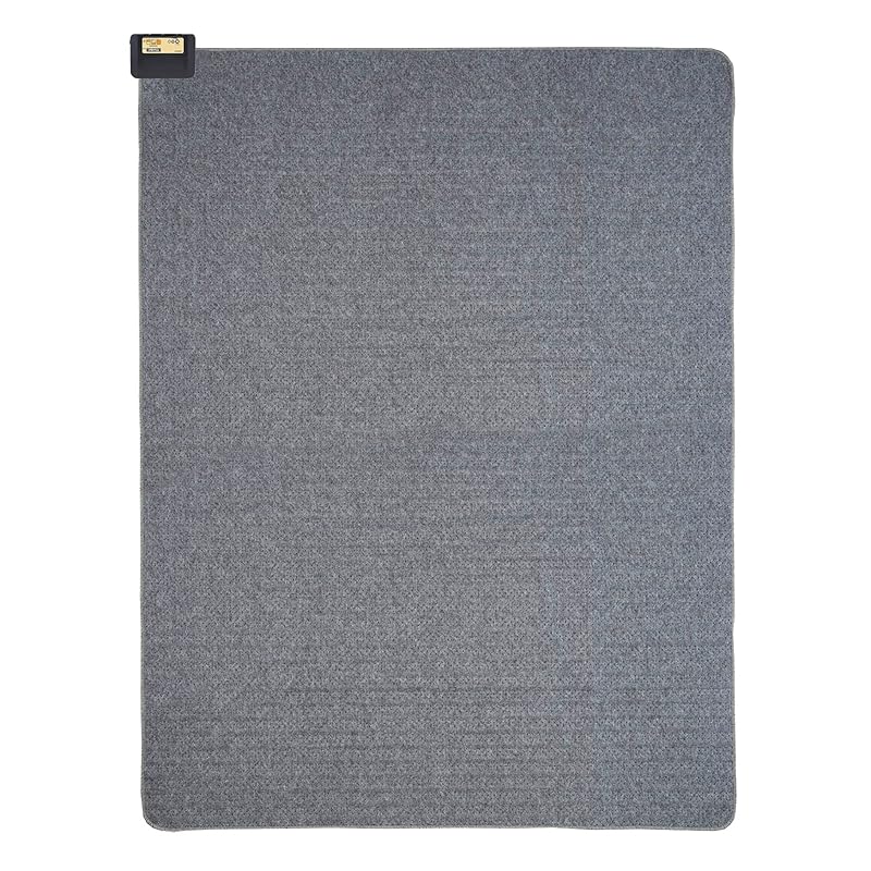 即納：ライフジョイ ホットカーペット 3畳 電気カーペット 235×195cm ダニ退治機能 コンパクト収納 自動電源オフ8h 暖房面切替 グレー JPU301H