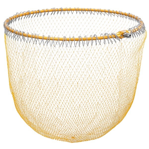 昌栄 磯用品 824-2 ウルトラフレーム 極 ワンピース 網付 40cm ゴールド/グレー