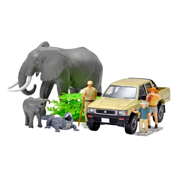 #カースナップ29a サファリ2 トヨタ ハイラックス4WDピックアップ ダブルキャブ付属 330561