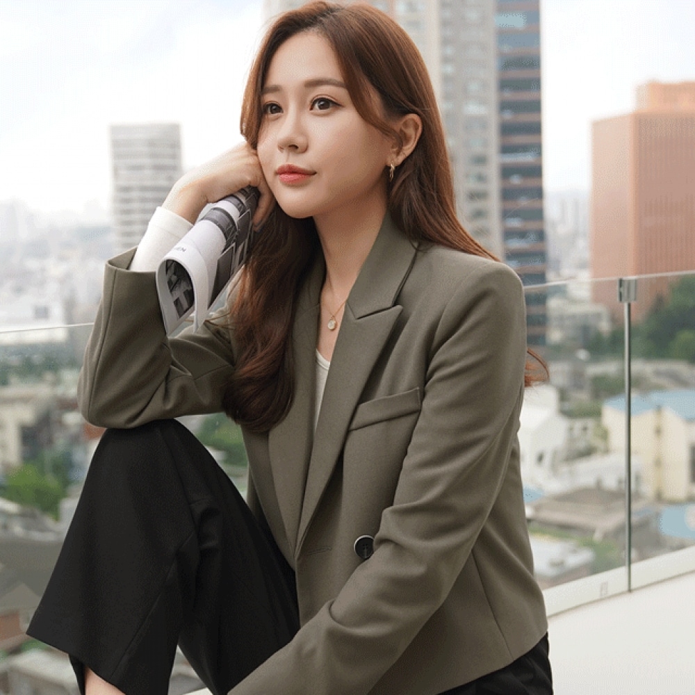 クリック＆ファニーダンプリーショートジャケット