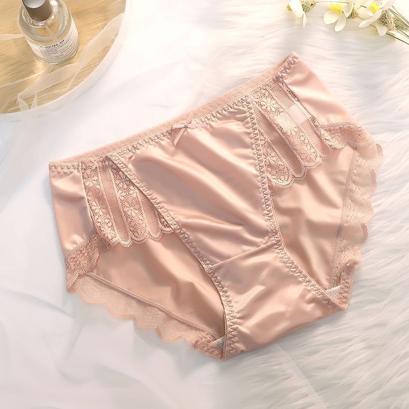 【1点ご購入 で10点プレゼントいたします】パンツレディースレース無痕通気性シャーベット薄手ミッドハイウエストパンツ三角パンツ