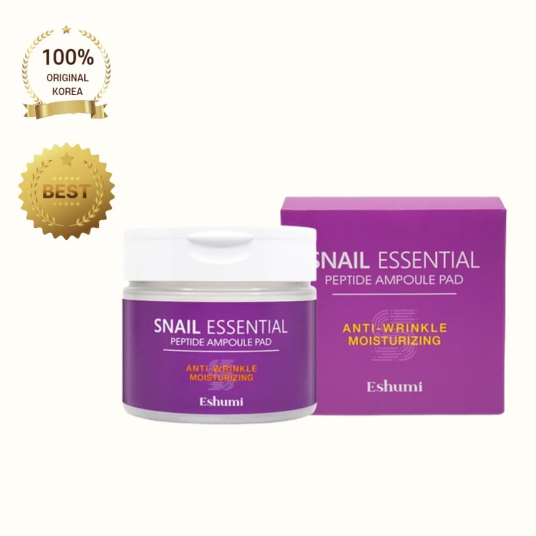 [正品]Ashumi スネイルエッセンシャルペプチドアンプルパッド 70枚×3個 パッド, 保湿, 韓国コスメ, エッセンス, ハリ感
