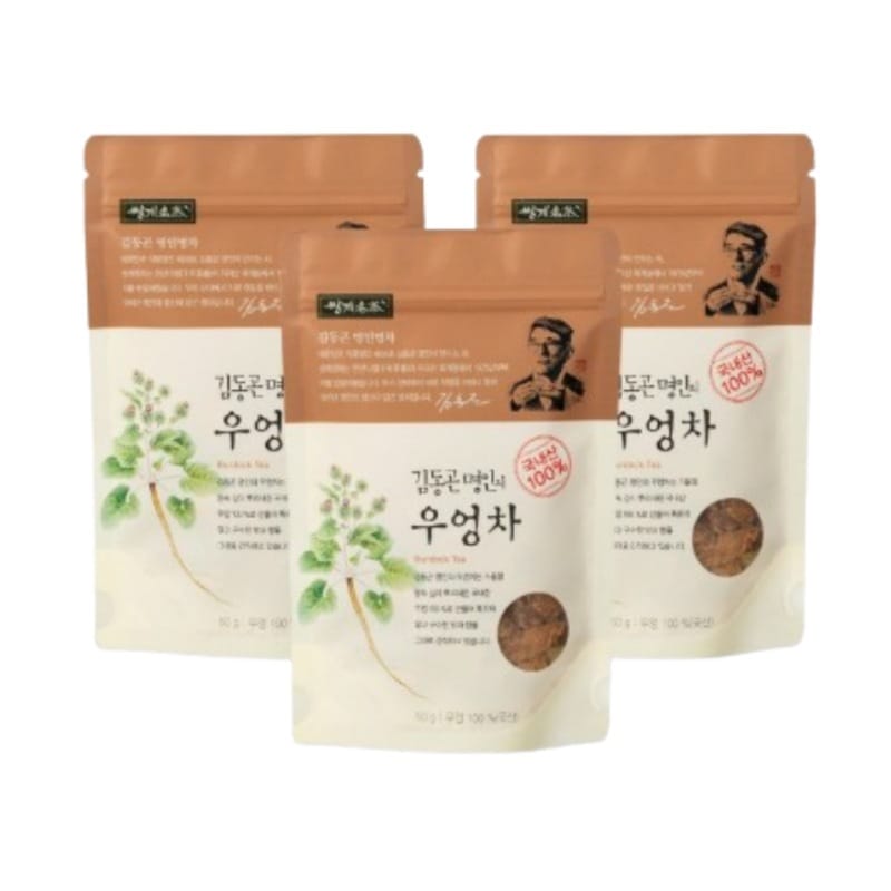 ポーチ キムドンゴン 名人のごぼう茶 50g X 3韓国茶