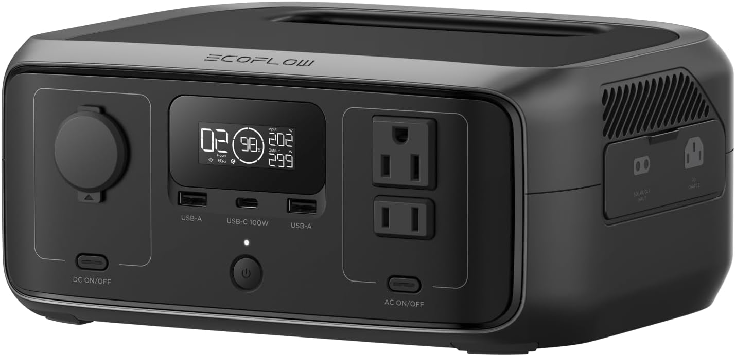 EcoFlow エコフロー RIVER 3 ポータブル電源 230Wh容量