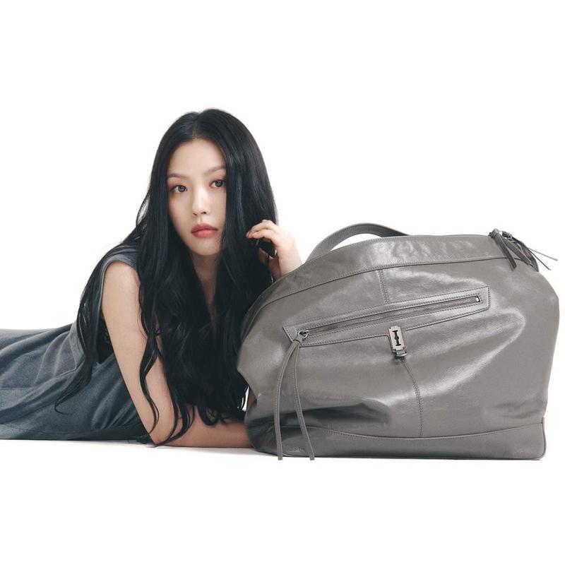 Toque Cabin Crew Big Hobo L (トーク キャビン クルー ビッグ ホーボー ラージ) Ash Khaki_VQB5-1HO211-1KHXX