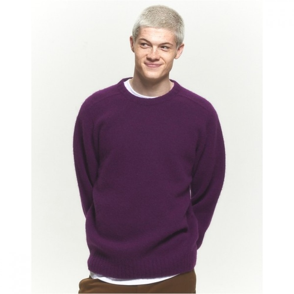 (ヘッジズ) 24FW バイオレットシャギードッグクルーネックニット HZSW4D407V3 20,021円