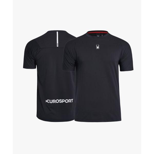 共用ユーロスポーツ半袖Tシャツ SPIMCNR1UBLK 659453