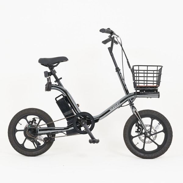 BM-5C160SL シルバー SUISUI 電動アシスト自転車 (16インチ) メーカー直送