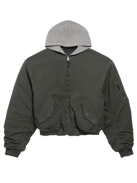 BALENCIAGA Men Bomber Jackets 857699 TTP10 1140 ANTHRACITE