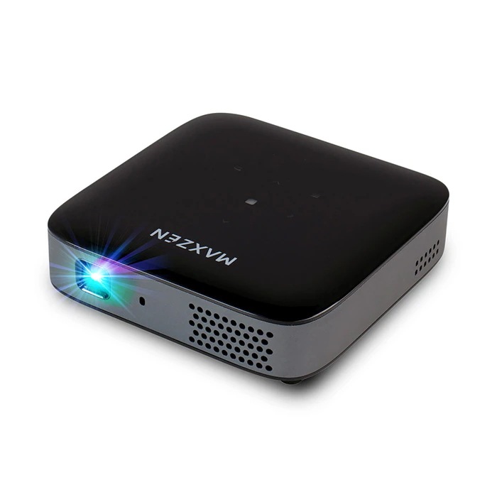 ポータブル プロジェクター 100ANSIルーメン DLP方式 ポータブルスマートプロジェクター 8000mAh MP-D10HC-BK ブラック