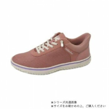 ニチマン ゴールデンベア　レディス軽量幅広4E低反発スニーカー　GB415 ピンク　24.0cm