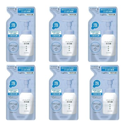 お得な6個パックコラージュフルフル泡石鹸 つめかえ用　210mｌ入り×6個