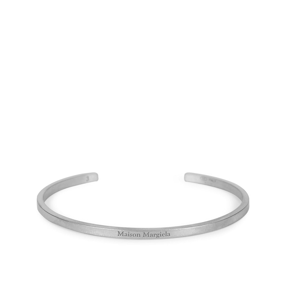 メゾンマルジェラ シルバー スリム ブレスレット SM1UY0064 SV0158