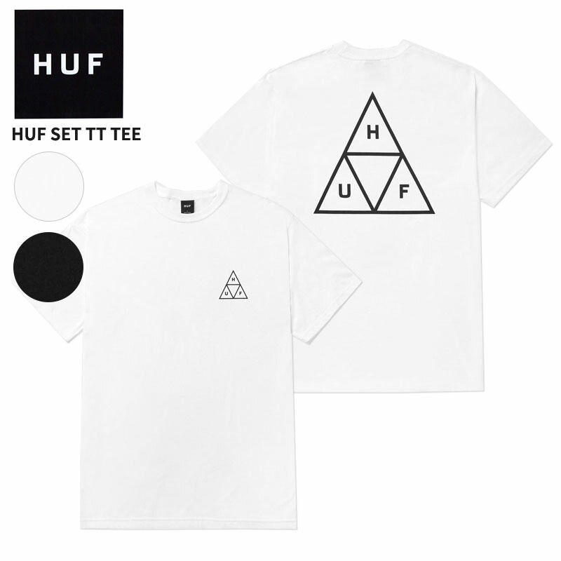 ハフ 半袖Tシャツ HUF HUF SET TT TEE 半袖 ショートスリーブTシャツ トップス カットソー メンズ ts01953