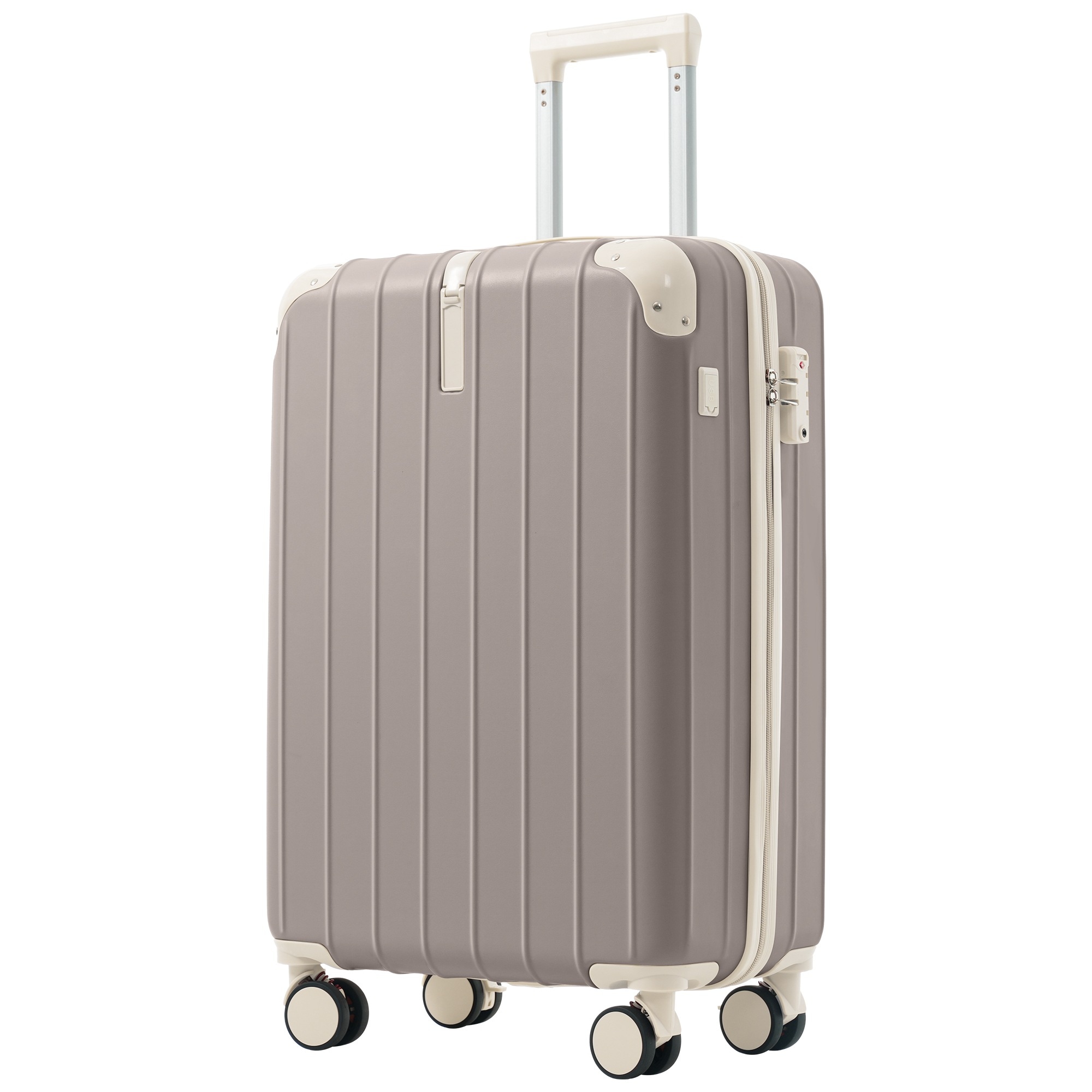 【国内発送】801スーツケース キャリーバッグ キャリーケース Sサイズ 小型 超軽量 ファスナー式 TSAロック搭載 フック機能付き 360度回転 旅行 おしゃれ 人気色