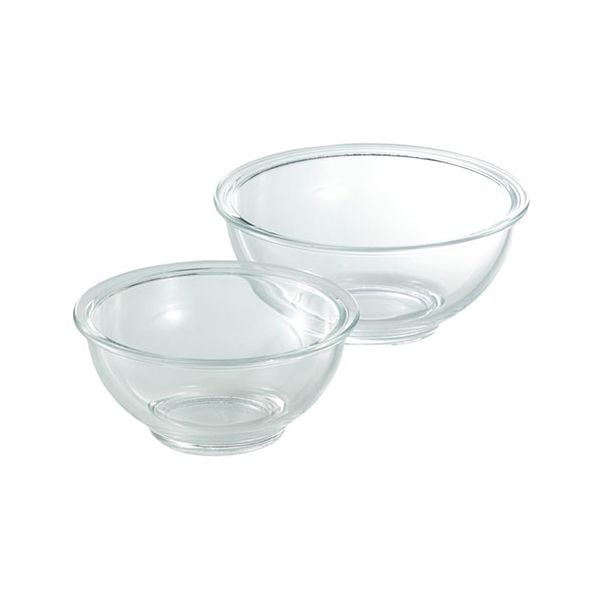 [2点x5セット] クラルテ 耐熱ガラス製 クッキングボウル 電子レンジ/オーブン/冷蔵/冷凍/食器洗い機で使用可能 CTB-20X5