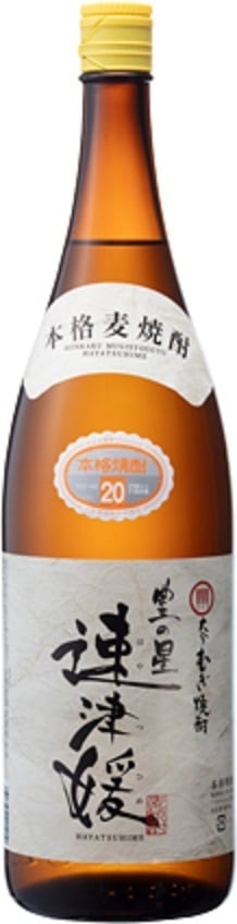 麦焼酎 速津媛 はやつひめ 20度 1800ml瓶 1ケース単位6本入り 大分県 二階堂酒造