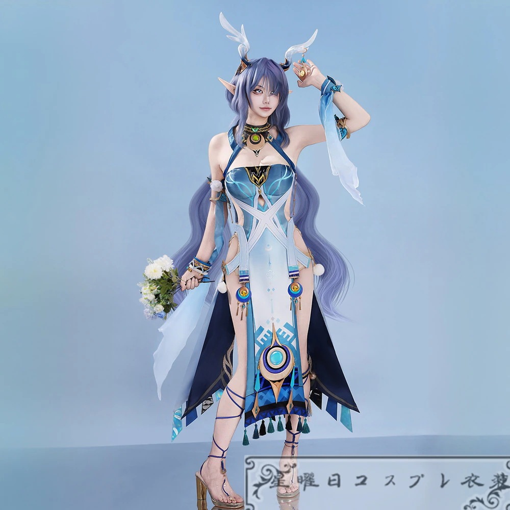 『一部在庫あり』 原神 Genshin げんしん Lauma ラウマ コスプレ衣装 コスチューム