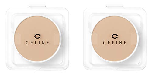 【気質アップ】 セフィーヌ CEFINE シルクウェットパウダー レフィル【2個セット】OC90 パウダーファンデーション ファンデーション パウダーファンデーション
