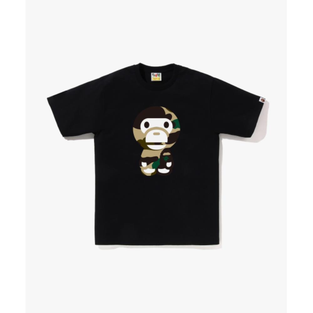 BAPE Giant First Camo Baby Milo T-Shirt M BLACKYELLOW 00