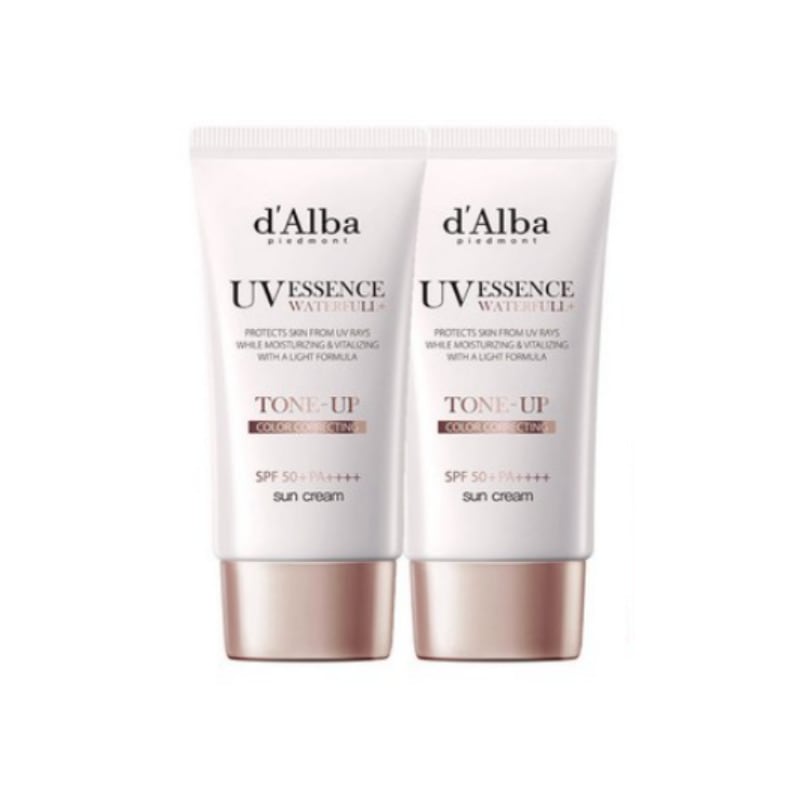 ウォータープル トーンアップ 日焼け止め SPF 50+ PA++++ (50ml x 2個入)* 1個//韓国で人気のコスメ正規品トーンアップ日焼け止めクリームをおすすめ