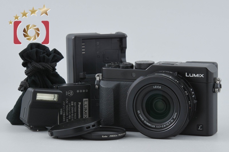 LUMIX DMC-LX100 ブラック コンパクトデジタルカメラ シャッター回数僅少