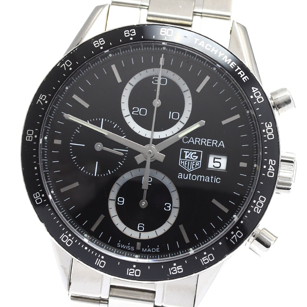 タグホイヤー TAG HEUER CV2010.BA0794 カレラ キャリバー16 クロノグラフ 自動巻き メンズ 保証書付き_905870【中古】