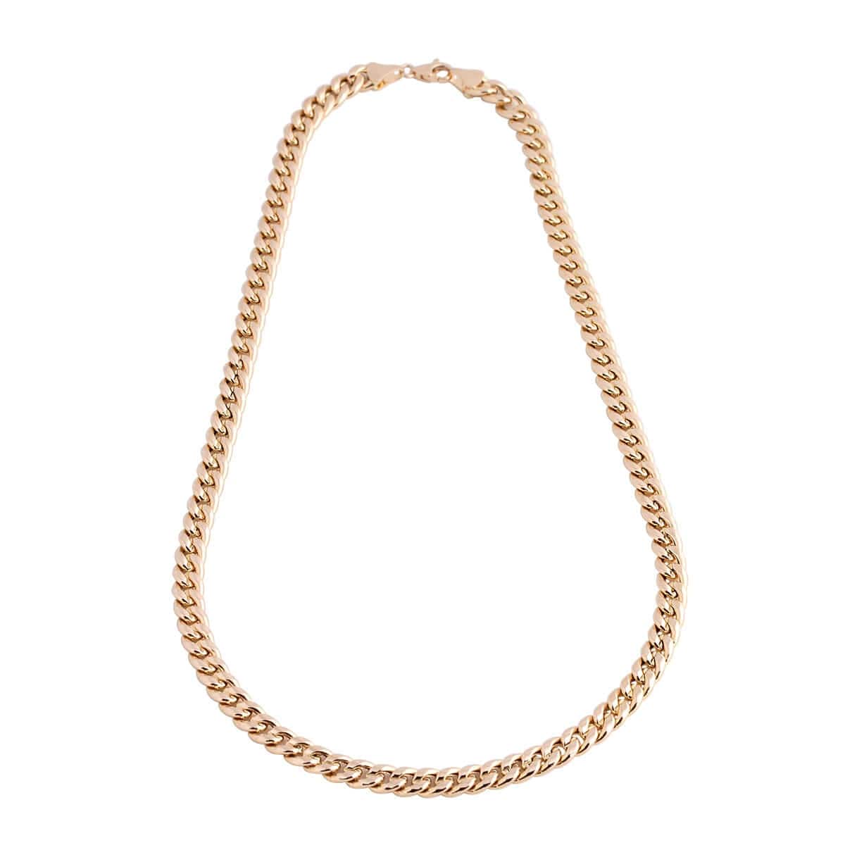 Art 14k ゴールドハロケーブルチェーンネックレス_金相場価格