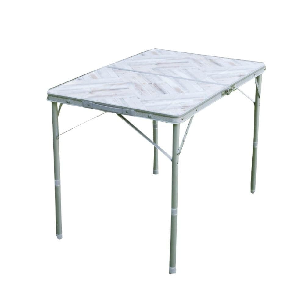 Whole Earth (ホールアース) アウトドア キャンプ テーブル 机 折りたたみ式 120cm×60cm 4~6人用 SHIRAKI LIVING TABLE 120/4 WE2KDB05 オ