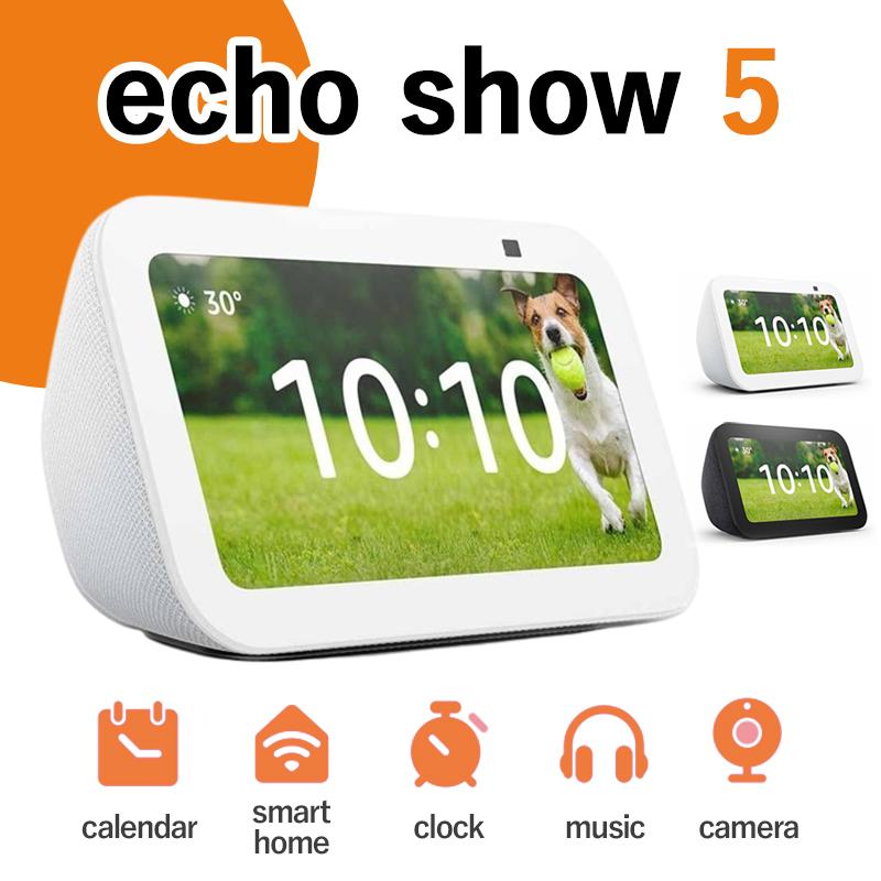 【急速出荷】Echo Show 5 （第3世代）エコーショー スマートディスプレイ グレーシャーホワイト アレクサ対応 Alexa 2メガピクセルカメラ付き