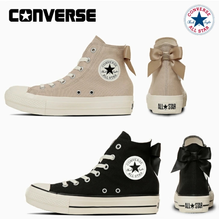 コンバース スニーカー オールスター ＰＬＴＳ バックリボン ＨＩ レディース CONVERSE ALL STAR PLTS BACKRIBBON HI 厚底