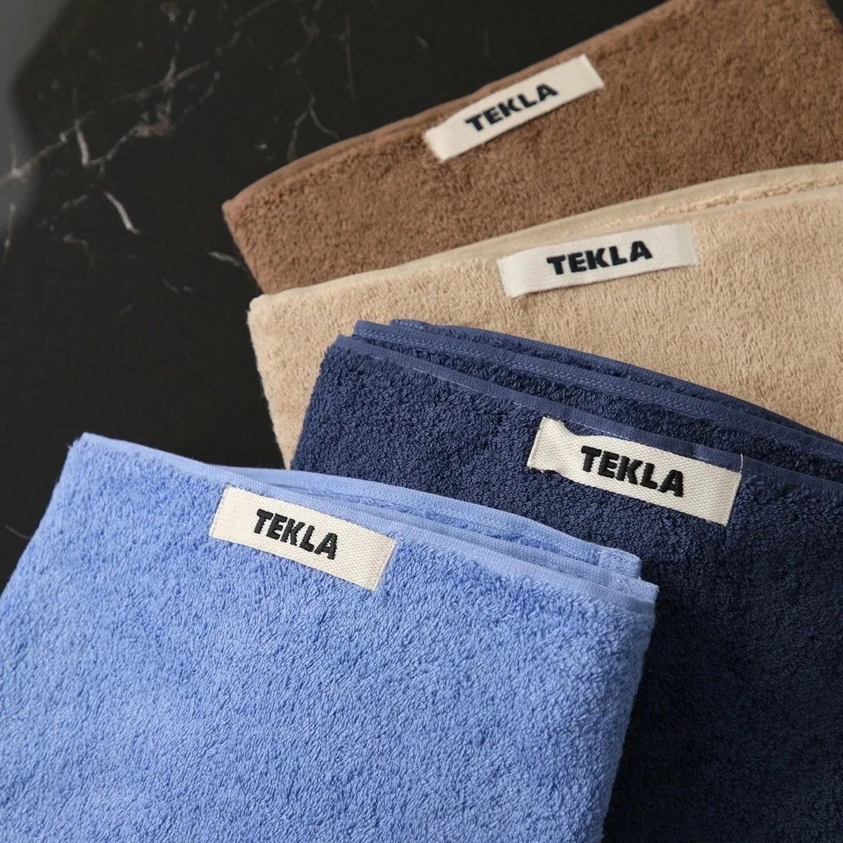 TEKLA テクラ フェイスタオル TT-KB TT-NA TT-CL TT-SN レディース メンズ 50×80 無地 テリータオル オーガニックコットン ミニバスタオル カラー4色 【ts】