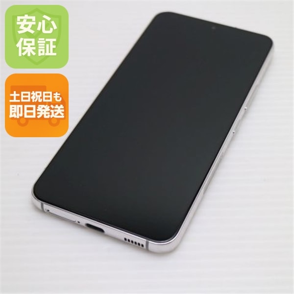 新品同様 Galaxy S22 SC-51C ファントムホワイト スマホ 白ロム 中古 土日祝発送OK 85