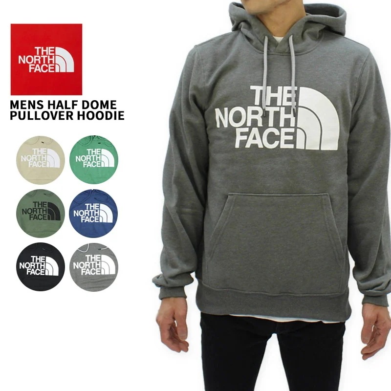 ザ・ノース フェイス メンズ プリント ロゴ パーカー THE NORTH FACE Mens Half Dome Pullover Hoodie プルオーバーパーカー スウェット nf0a7unl