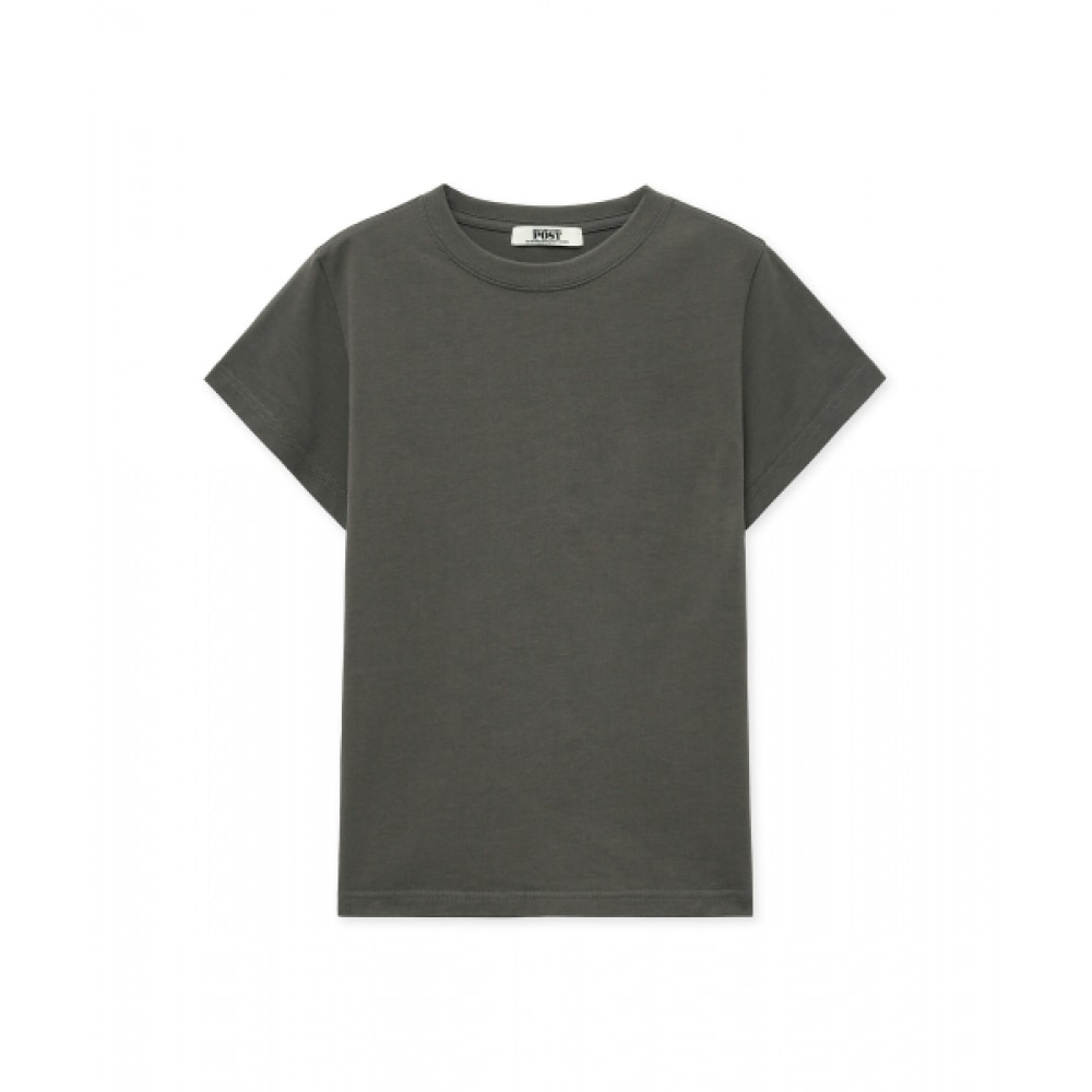 ザサタデーイブニングポスト Supima コットンスリムフィット Tシャツ_チャコール